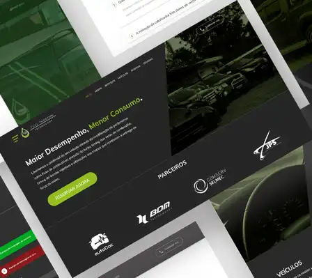 Screenshots do Site da Fuel Injection Technology